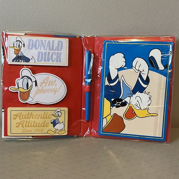 Disney Donald Duck Notebook Set - Picture 2 of 3